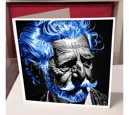Blue Beard 2 Greeting Card