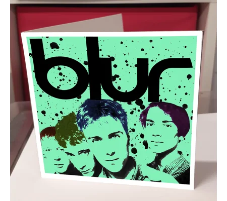 Blur Greeting Card