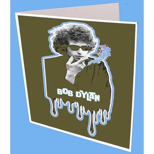 Bob Dylan Greeting Card
