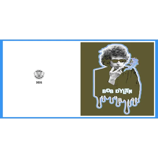 Bob Dylan Greeting Card