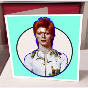 Bowie China Girl Greeting Card Bowie China Girl Greeting Card