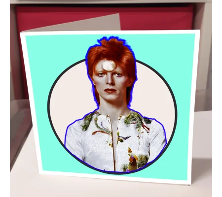 Bowie China Girl Greeting Card