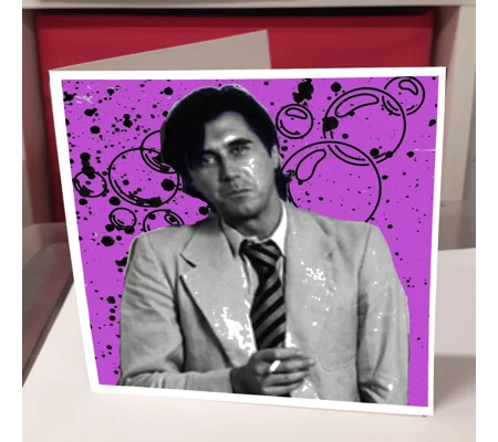 Bryan Ferry Greeting Card