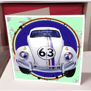 Bug 63 Greeting Card