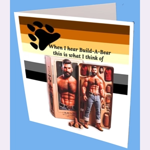 Build a Bear Greeting Card