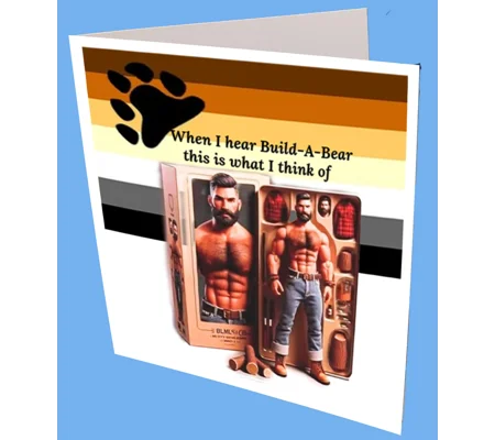 Build a Bear Greeting Card