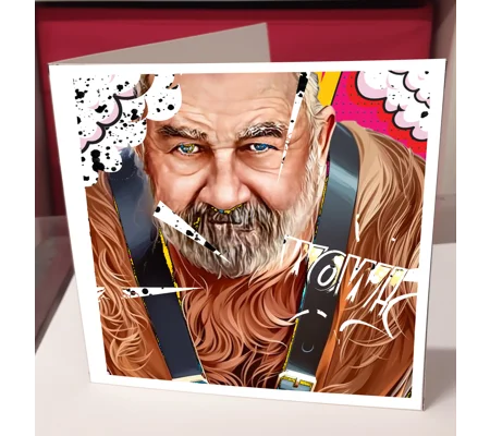 Cartoon Bear Greeting Card