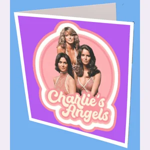 Charlies Angels Greeting Card