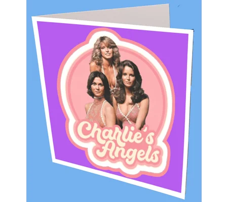 Charlies Angels Greeting Card