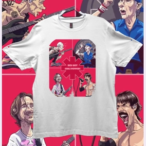 Red Hot Chili Peppers Cartoon