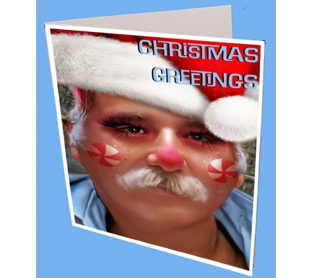 Steve Christmas Greetings Card