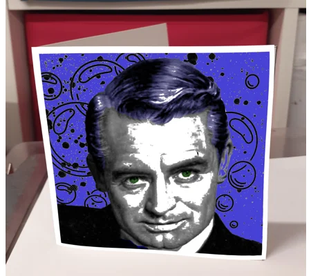 Cary Grant Greeting Card
