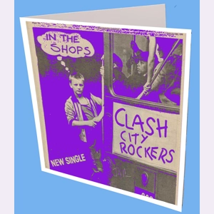 Clash City Rockers Greeting Card