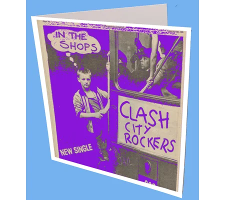 Clash City Rockers Greeting Card