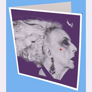 Quentin Crips Greeting Card