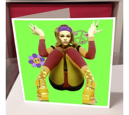 Deee-Lite Greeting Card