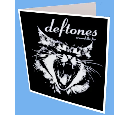 Deftones Greeting Card