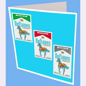 Deftones Fags Greeting Card