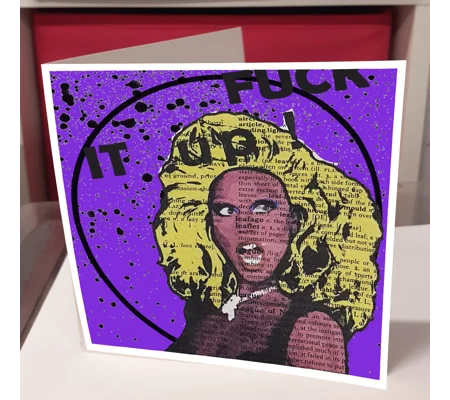 Don't Fuck It Up Greeting Card