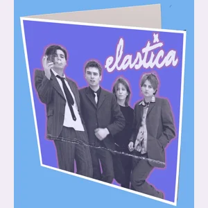 Elastica Greeting Card