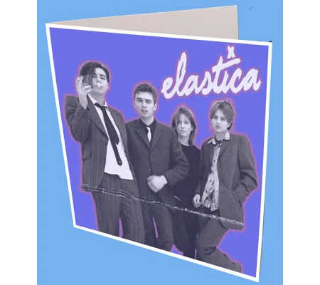 Elastica Greeting Card