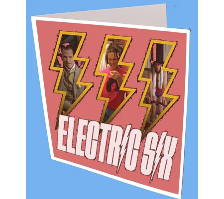 Electric Six Greeting Card
