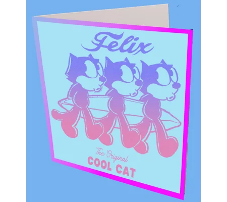 Felix Greeting Card