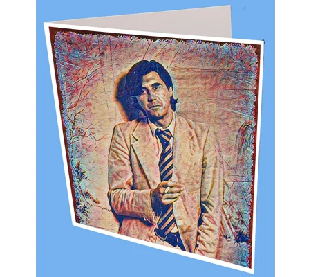 Bryan Ferry Greeting Card