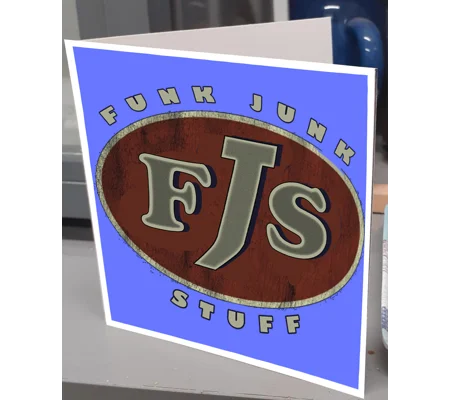 JFS Logo Greeting Card