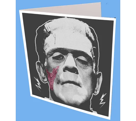Frankenstein Greeting Card