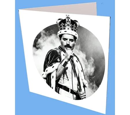 Freddie Mercury Greeting Card