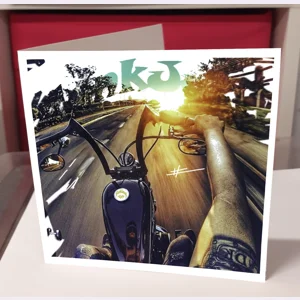 Funkjunk Bike Ride Greeting Card