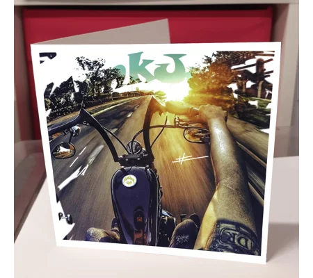 Funkjunk Bike Ride Greeting Card