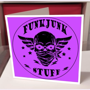 Funkjunkstuff Logo Greeting Card