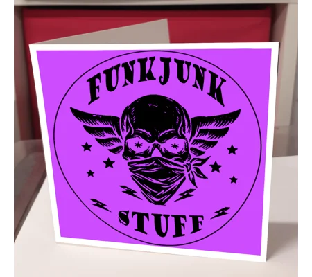Funkjunkstuff Logo Greeting Card