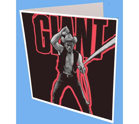 Giant James Dean Greeting Card