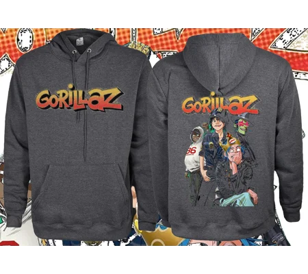 Gorillaz Characters Hoodie