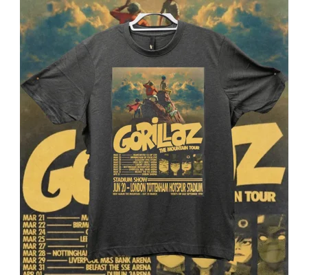 Gorillaz The Mountain Tour