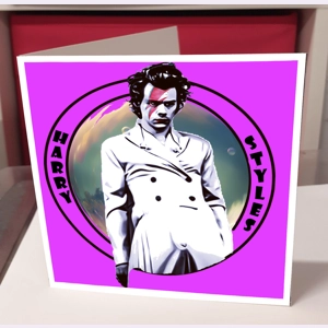Harry Stardust Greeting Card