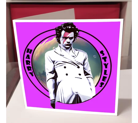 Harry Stardust Greeting Card