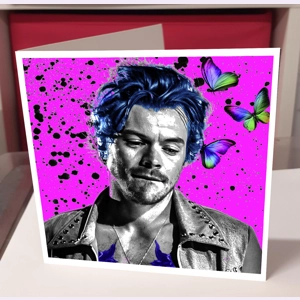 Harry Styles Greeting Card
