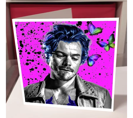 Harry Styles Greeting Card