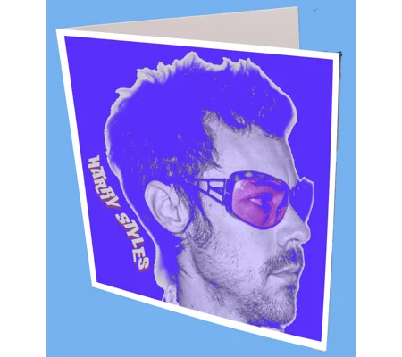 Harry Styles Greeting Card
