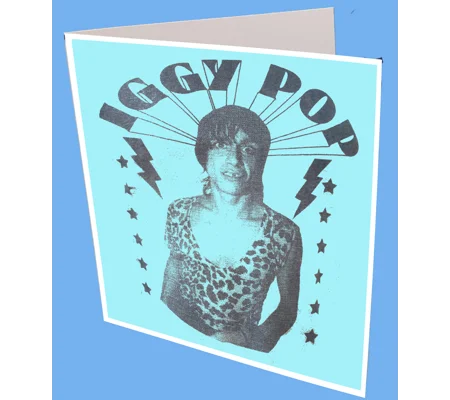 Iggy Pop Greeting Card