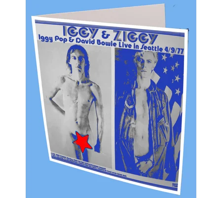 Iggy & Ziggy Greeting Card