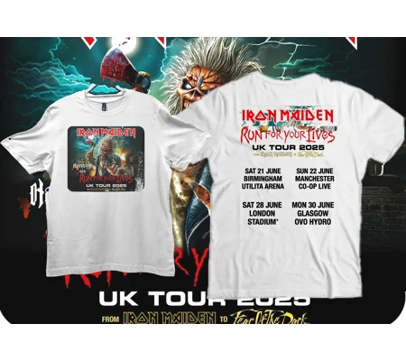 Iron Maiden, Run For Your Lives UK Tour 2025