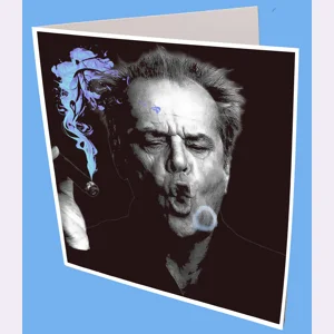 Jack Nicholson Greeting Card