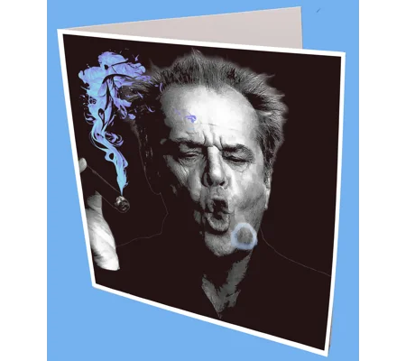 Jack Nicholson Greeting Card