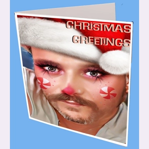 James Christmas Greetings Card