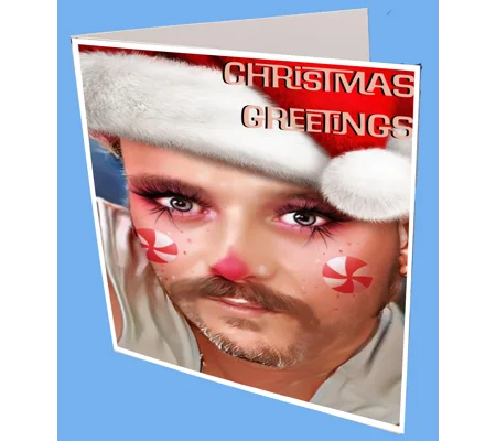 James Christmas Greetings Card